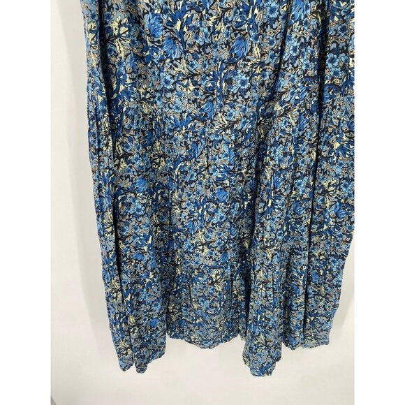 EXCLUSIVELY FOR SIGNALS COTTON FLORAL BOHO MAXY SKIRT SIZE 3X ELASTIC WAIST - Picture 2 of 4
